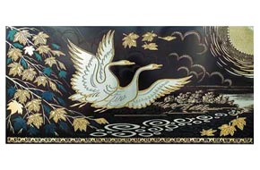 Гравюра Гуси-лебеди